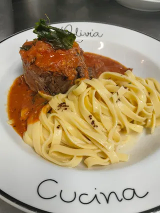 BRAISED LAMB SHOULDER AND TAGLIATELLE