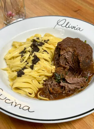 BRAISED LAMB SHOULDER AND FETTUCCINE