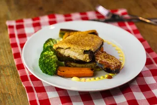 FISH WITH NUTS AND PROVENÇAL VEGETABLES