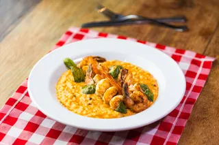 SHRIMP AND TOMATO RISOTTO